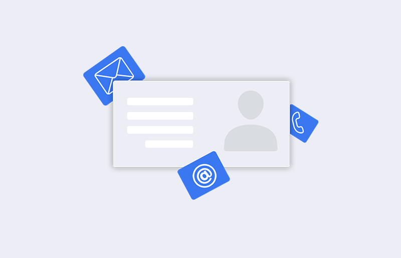 لیست مشتریان همراه با اطلاعات تماس